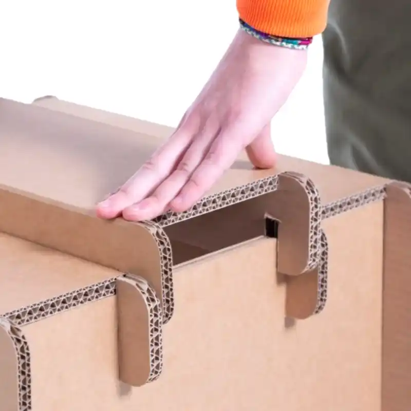 Endüstriyel ambalaj için özel ölçü dayanıklı karton kutu